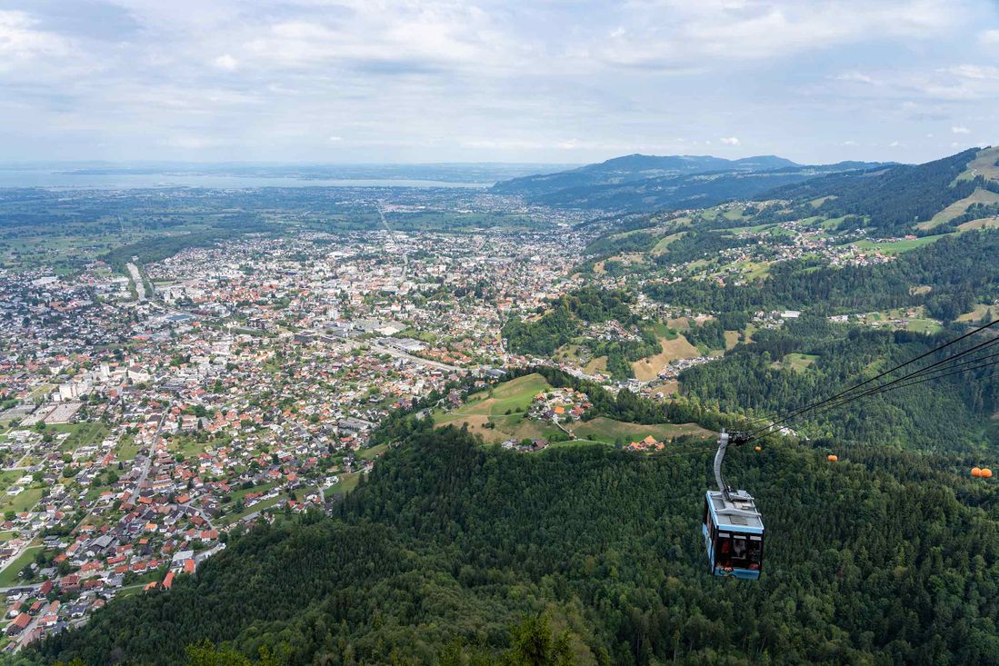 Blick auf Dornbirn